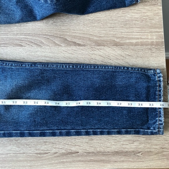 NEUW denim tapered leg high waisted distressed jeans - Picture 2 of 10